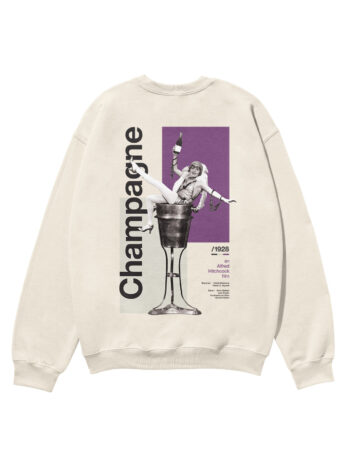 Champagne Movie Heavyweight Organic Sweatshirt