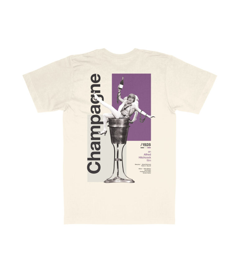 Champagne Heavyweight Movie T-Shirt