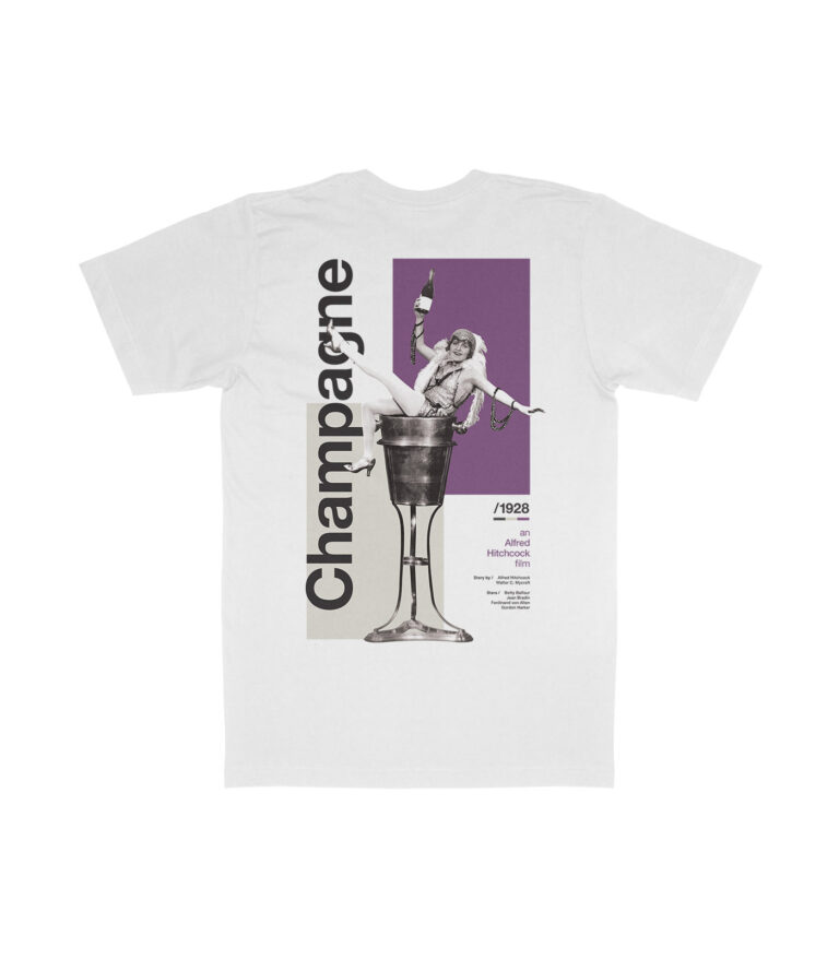 Champagne Heavyweight Movie T-Shirt