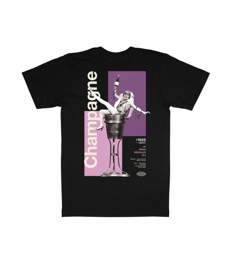 Champagne Heavyweight Movie T-Shirt