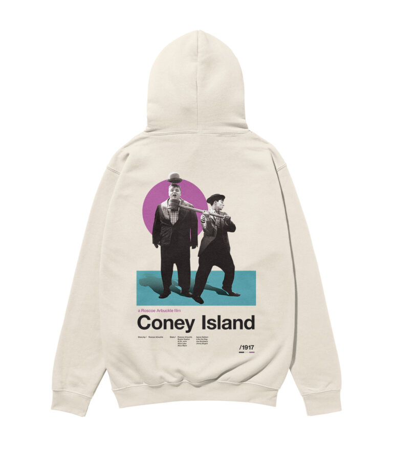 Coney Island Movie Heavyweight Organic Hoodie