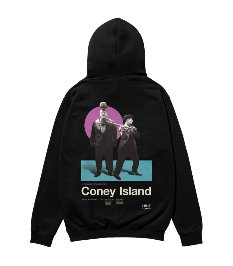 Coney Island Movie Heavyweight Organic Hoodie
