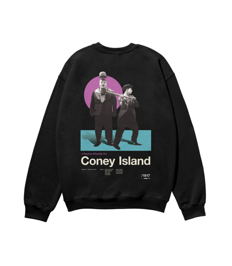 Coney Island Movie Heavyweight Organic Sweatshirt