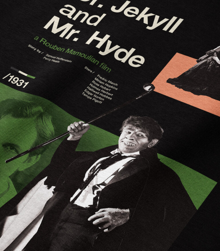 Dr. Jekyll and Mr. Hyde Movie Heavyweight Organic Hoodie