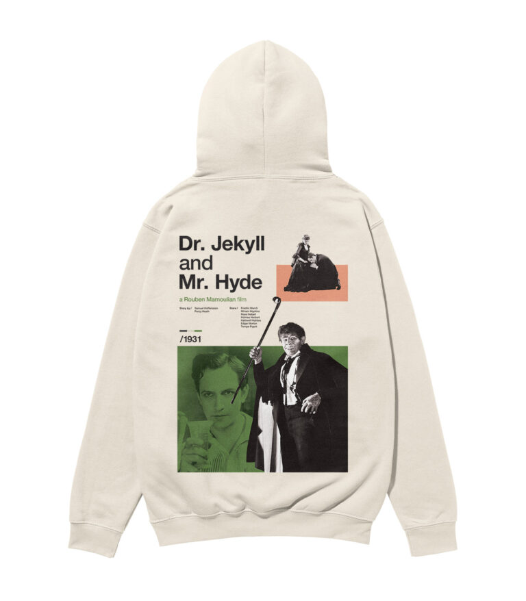 Dr. Jekyll and Mr. Hyde Movie Heavyweight Organic Hoodie