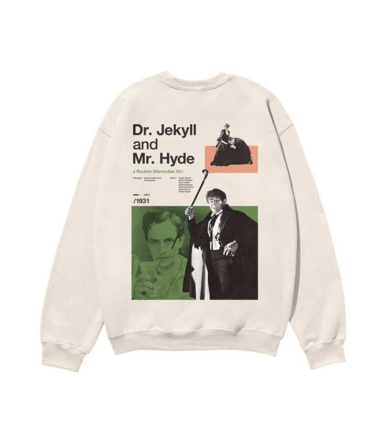 Dr. Jekyll and Mr. Hyde Movie Heavyweight Organic Sweatshirt