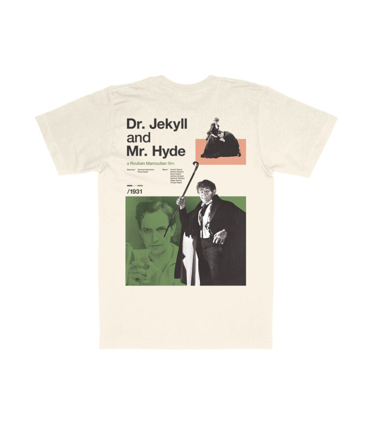Dr. Jekyll and Mr. Hyde Heavyweight Movie T-Shirt