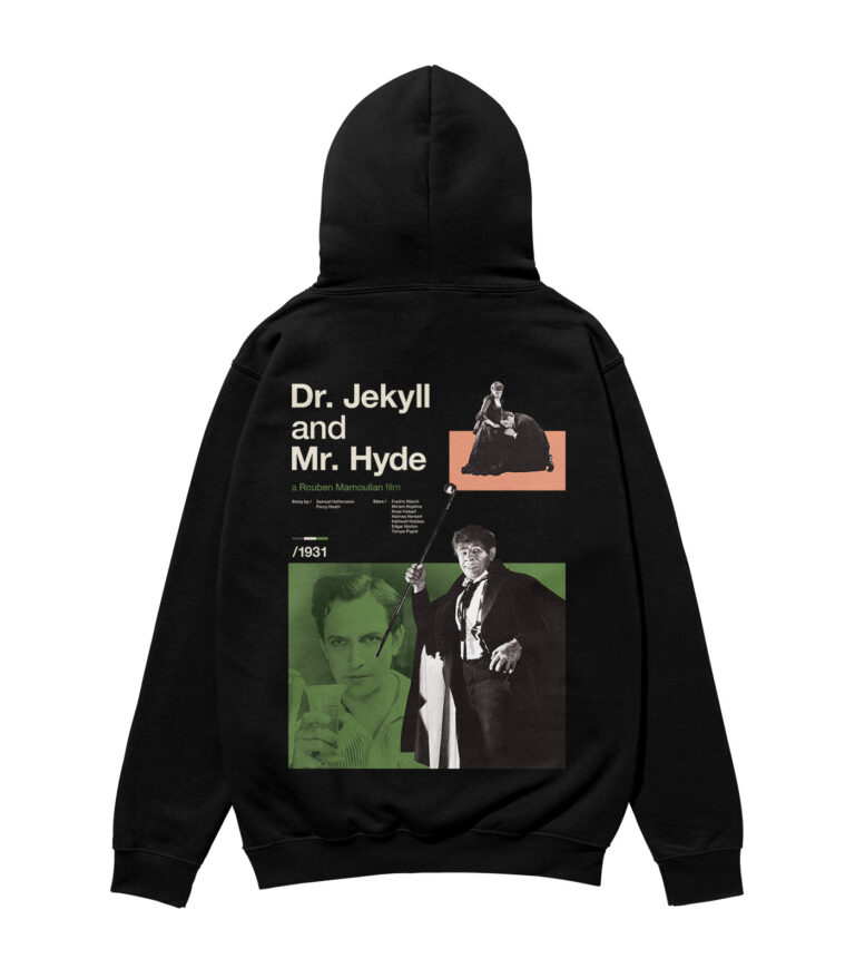 Dr. Jekyll and Mr. Hyde Movie Heavyweight Organic Hoodie