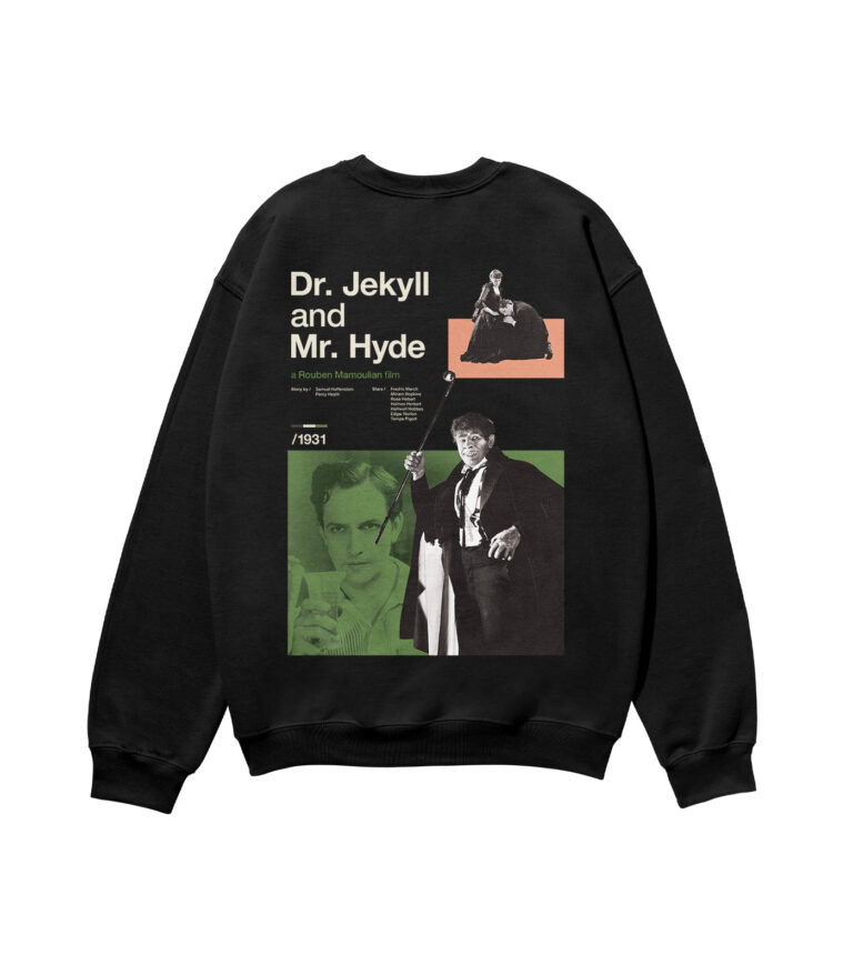 Dr. Jekyll and Mr. Hyde Movie Heavyweight Organic Sweatshirt