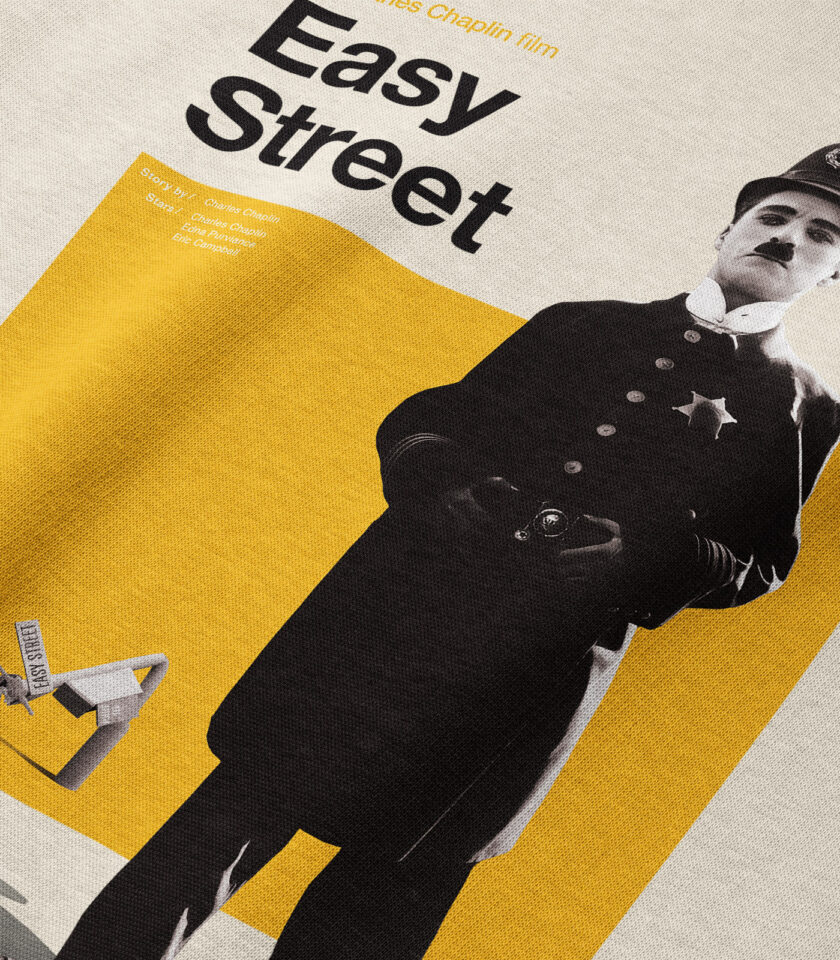 Easy Street Movie Heavyweight Organic Hoodie - Image 3
