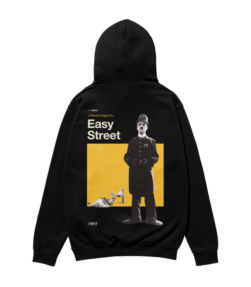 Easy Street Movie Heavyweight Organic Hoodie - Image 4