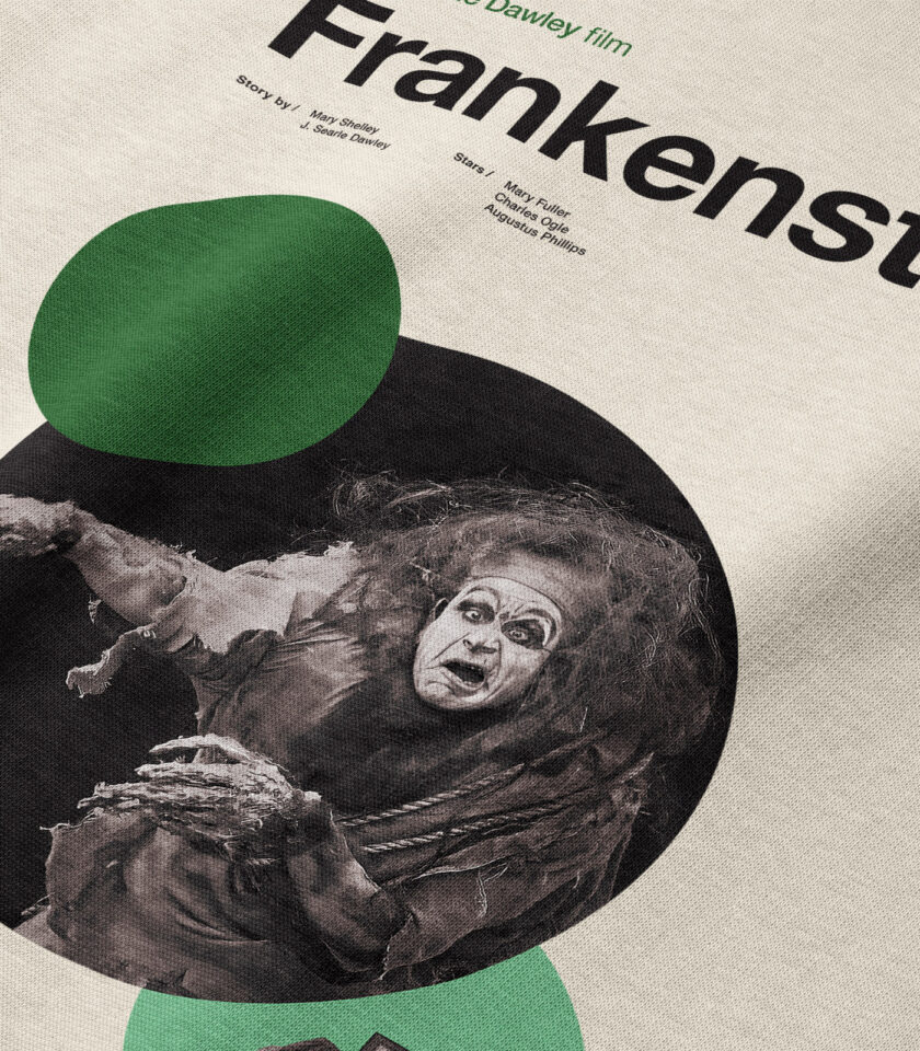 Frankenstein Movie Heavyweight Organic Hoodie - Image 3