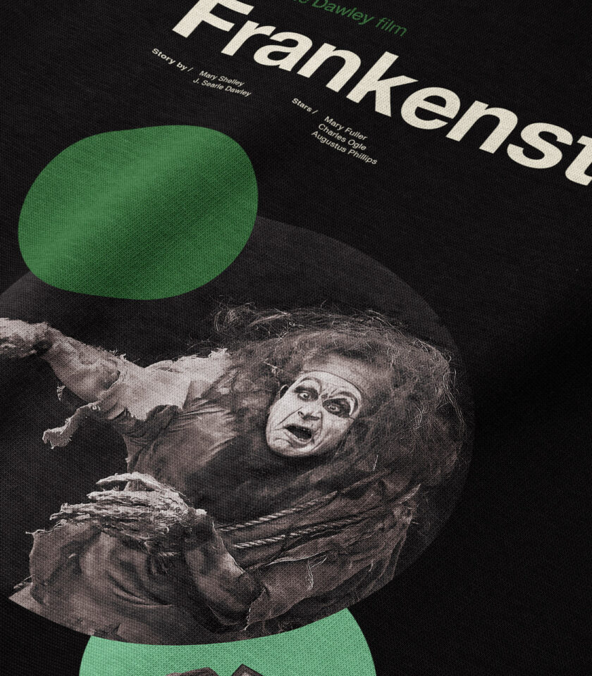 Frankenstein Movie Heavyweight Organic Hoodie - Image 6