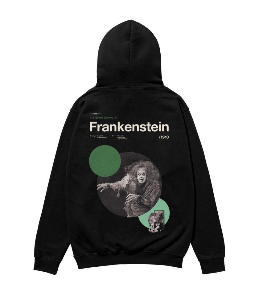 Frankenstein Movie Heavyweight Organic Hoodie - Image 4