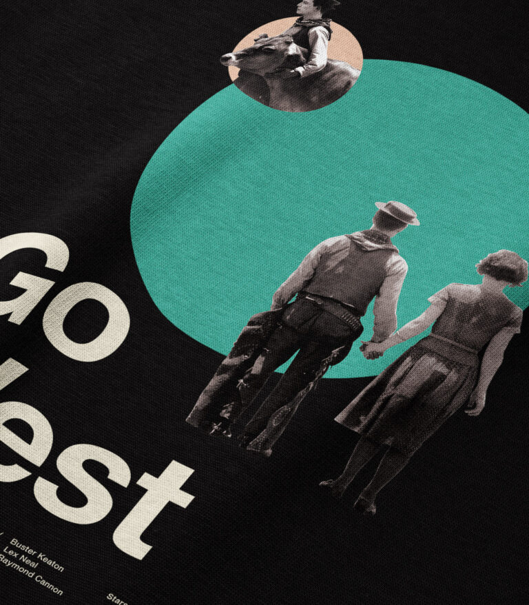Go West Movie Heavyweight Organic Sweatshirt