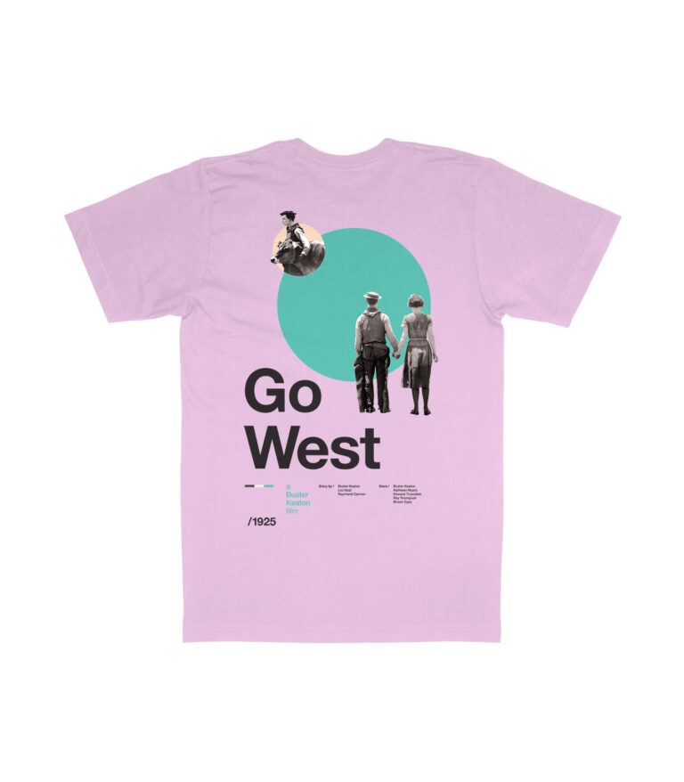 Go West Heavyweight Movie T-Shirt