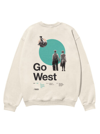 Go West Movie Heavyweight Organic Sweatshirt