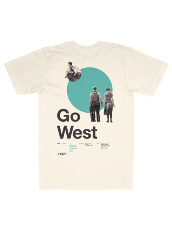 Go West Heavyweight Movie T-Shirt