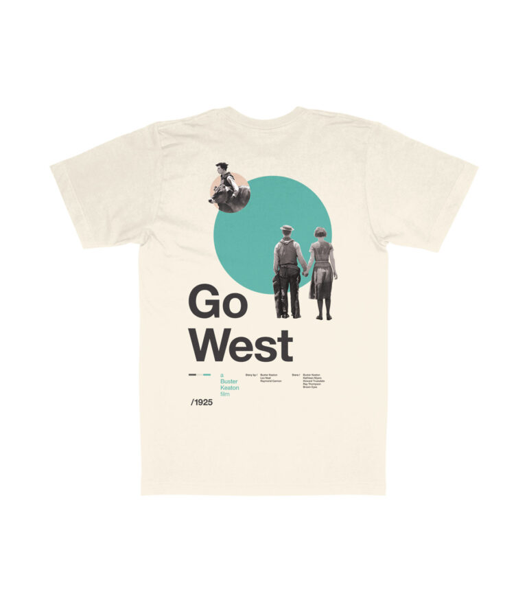 Go West Heavyweight Movie T-Shirt