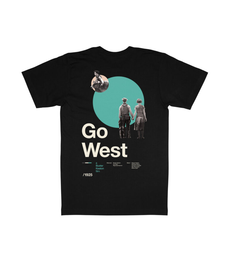 Go West Heavyweight Movie T-Shirt