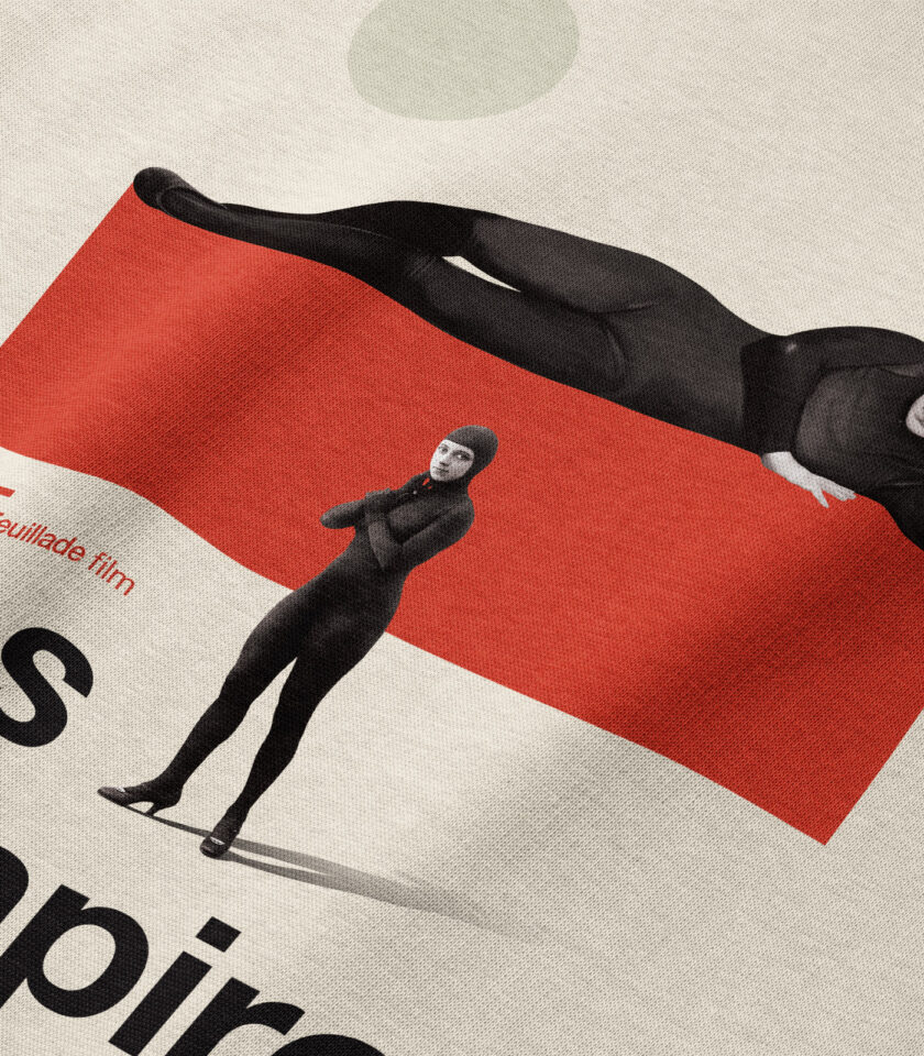 Les Vampires Movie Heavyweight Organic Hoodie - Image 3