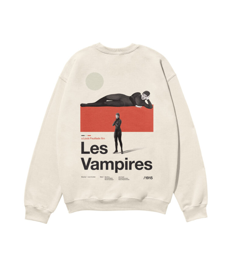 Les Vampires Movie Heavyweight Organic Sweatshirt
