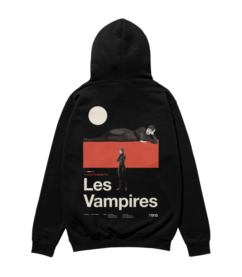 Les Vampires Movie Heavyweight Organic Hoodie - Image 4