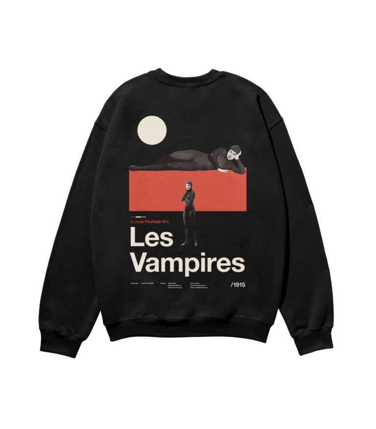 Les Vampires Movie Heavyweight Organic Sweatshirt