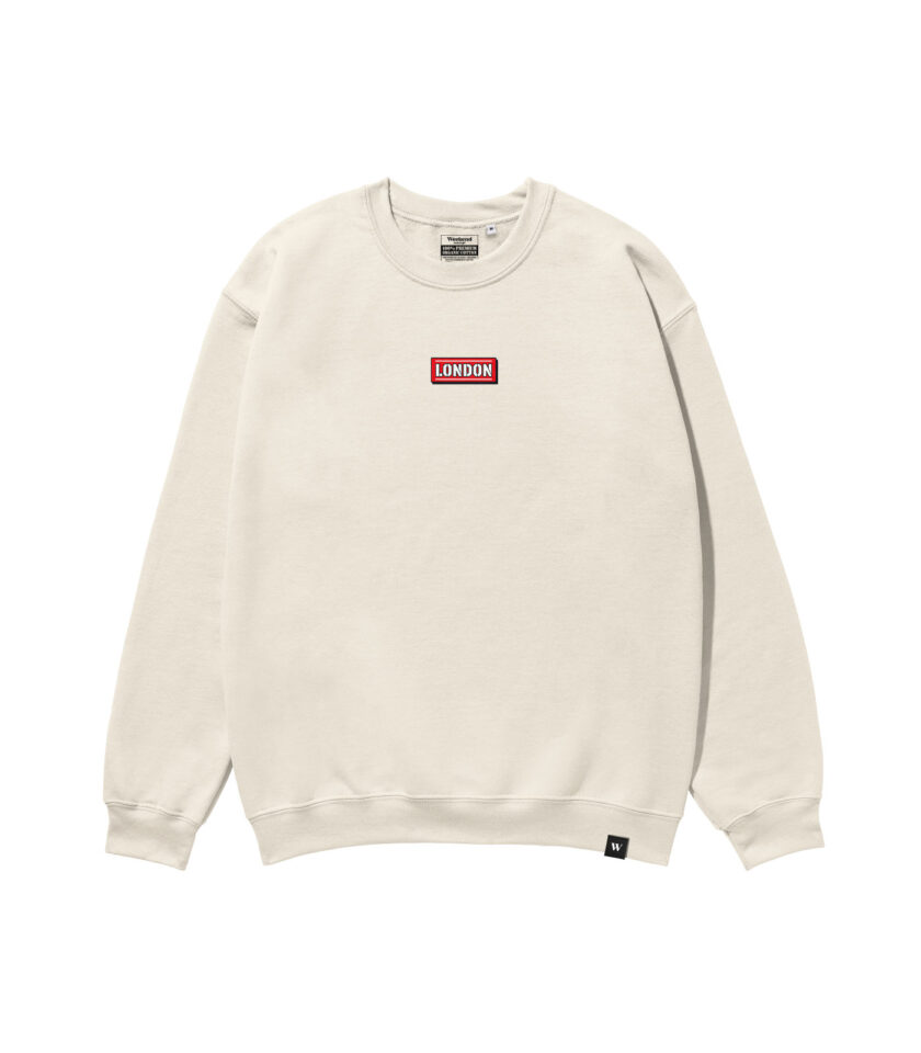 London Colorful City Heavyweight Organic Sweatshirt - Image 2