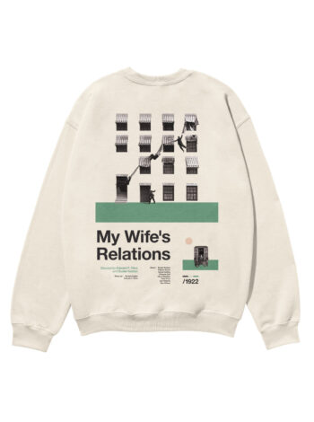 My Wife's Relations Movie Heavyweight Organic Sweatshirt