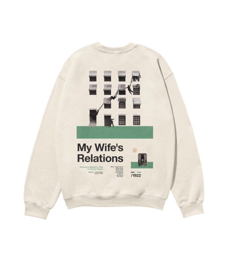 My Wife's Relations Movie Heavyweight Organic Sweatshirt