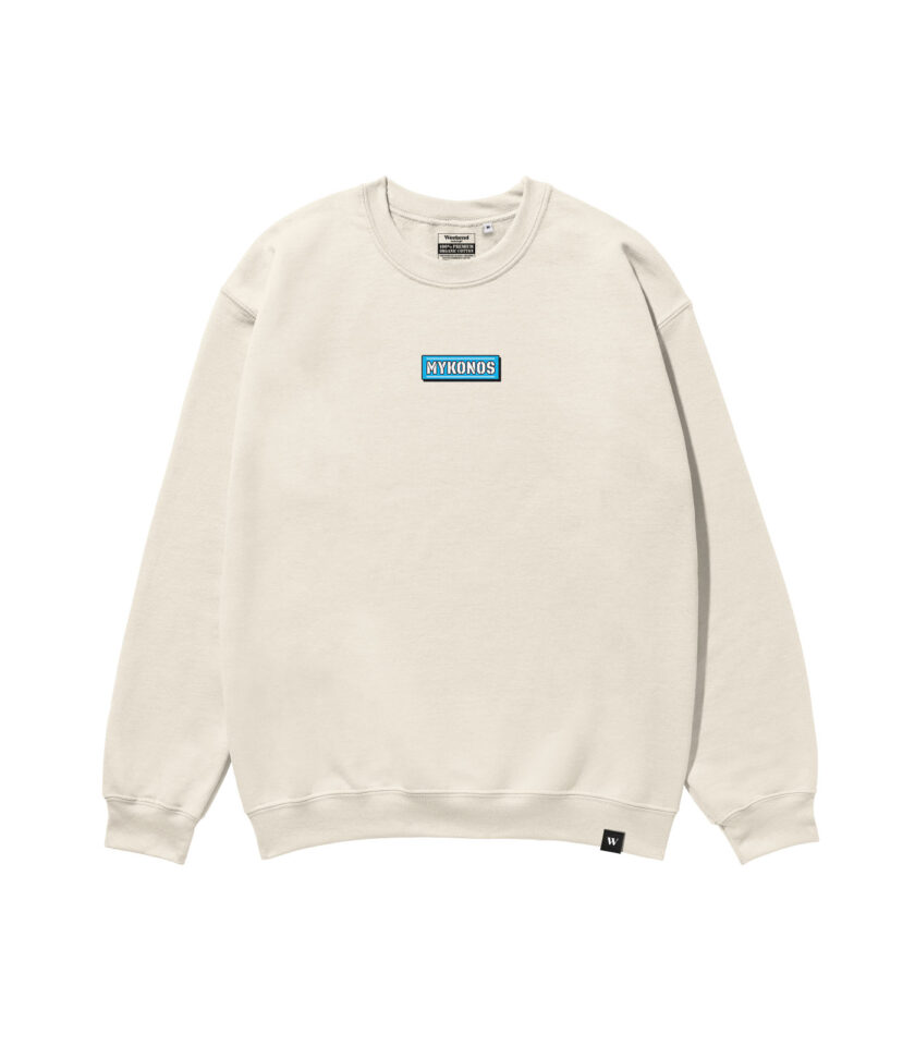 Mykonos Colorful City Heavyweight Organic Sweatshirt - Image 2