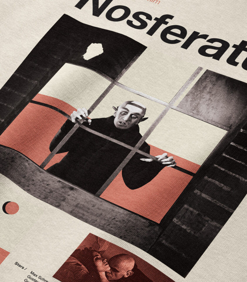 Nosferatu Movie Heavyweight Organic Sweatshirt - Image 3