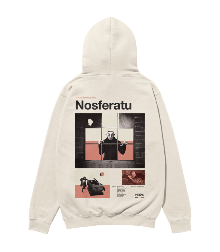 Nosferatu Movie Heavyweight Organic Hoodie