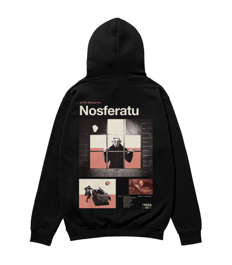 Nosferatu Movie Heavyweight Organic Hoodie