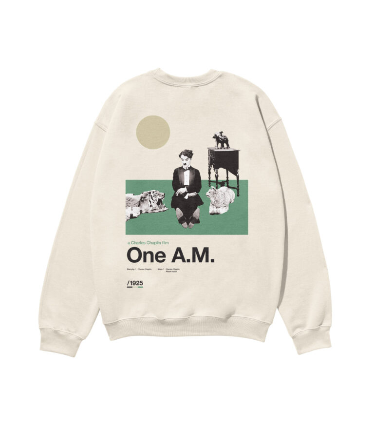 One A.M. Movie Heavyweight Organic Sweatshirt