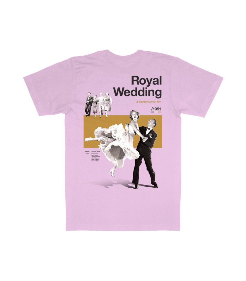 Royal Wedding Heavyweight Movie T-Shirt - Image 7