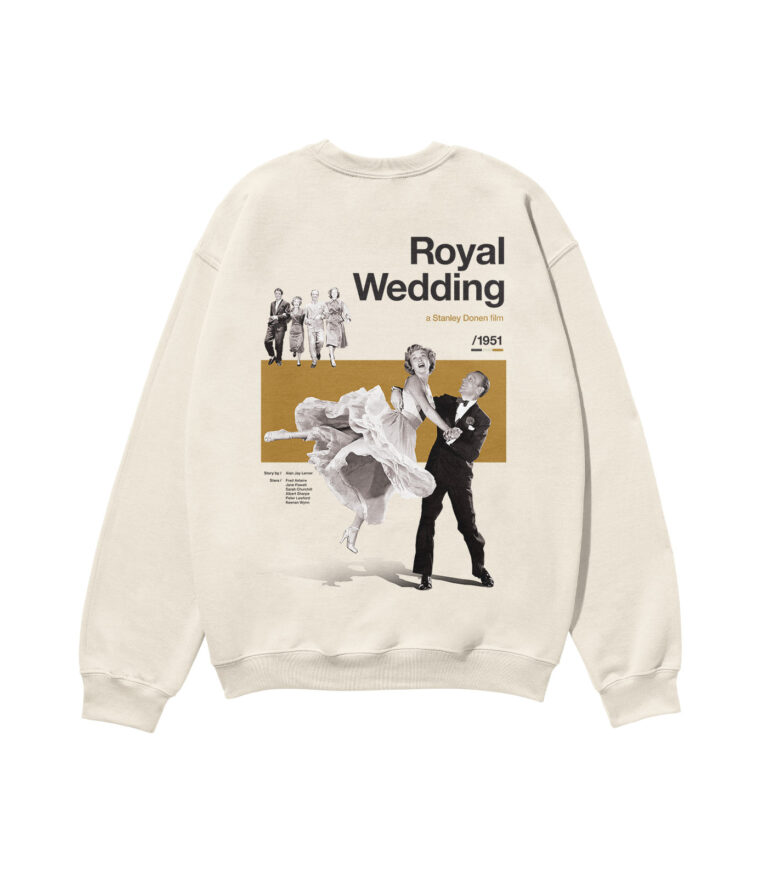 Royal Wedding Movie Heavyweight Organic Sweatshirt