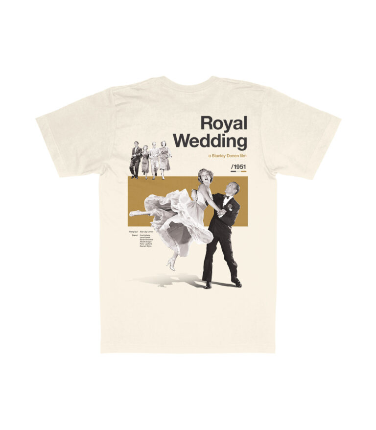 Royal Wedding Heavyweight Movie T-Shirt
