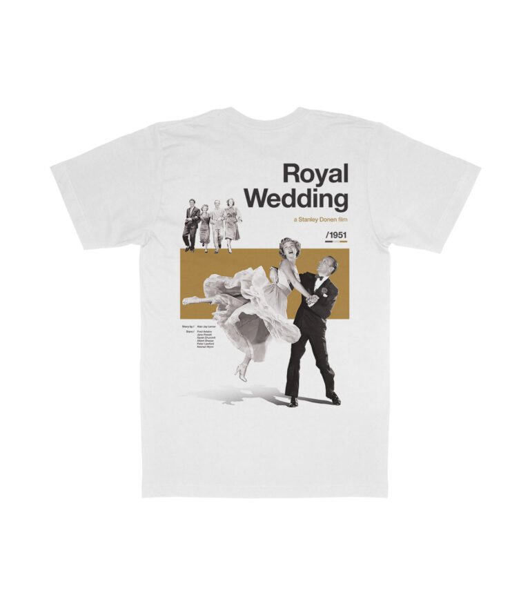 Royal Wedding Heavyweight Movie T-Shirt