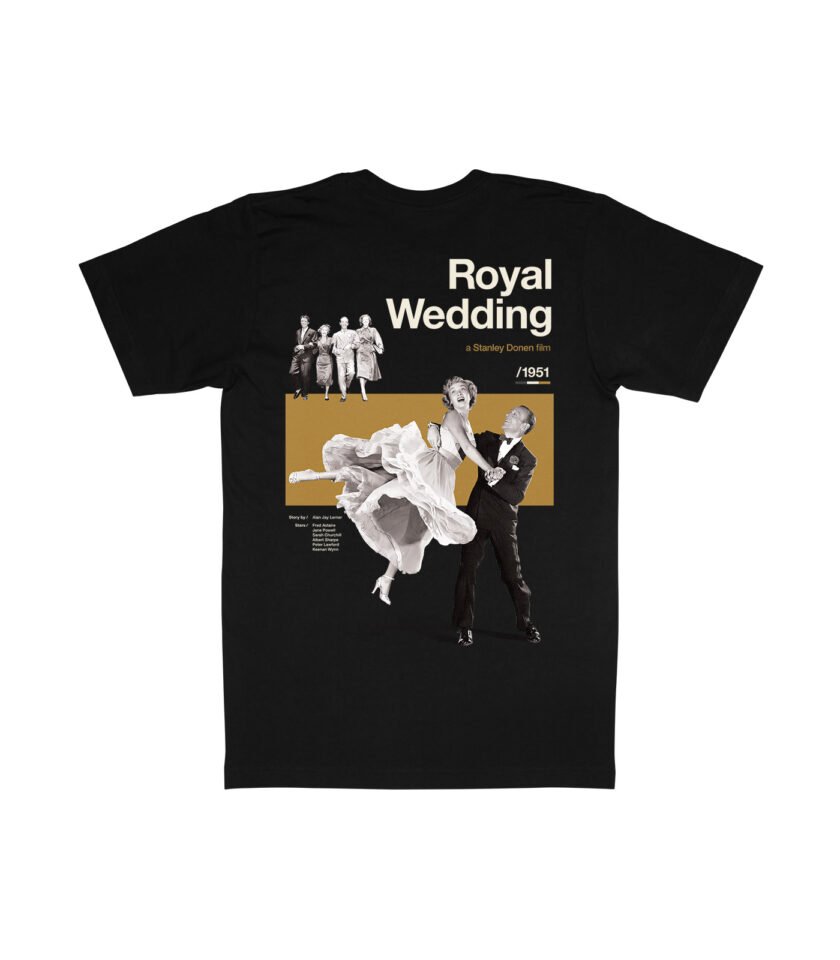 Royal Wedding Heavyweight Movie T-Shirt - Image 10