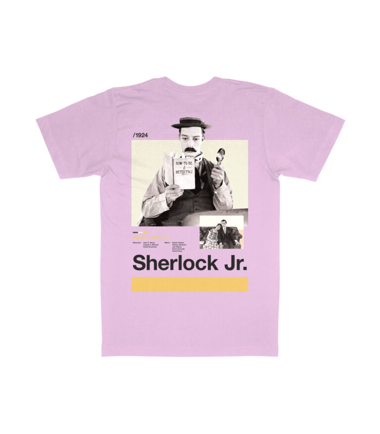 Sherlock Jr. Heavyweight Movie T-Shirt