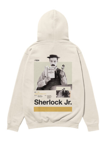 Sherlock Jr. Movie Heavyweight Organic Hoodie