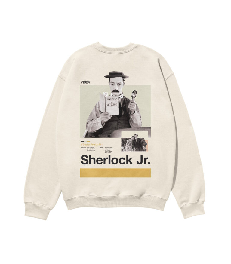 Sherlock Jr. Movie Heavyweight Organic Sweatshirt
