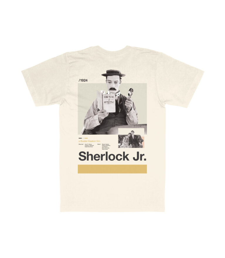 Sherlock Jr. Heavyweight Movie T-Shirt
