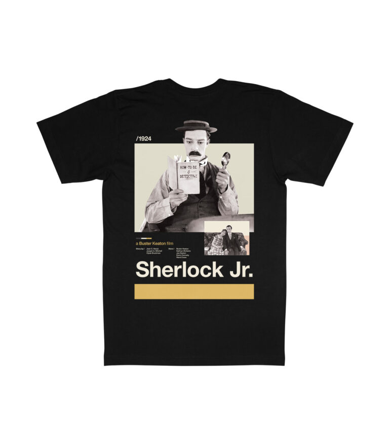 Sherlock Jr. Heavyweight Movie T-Shirt