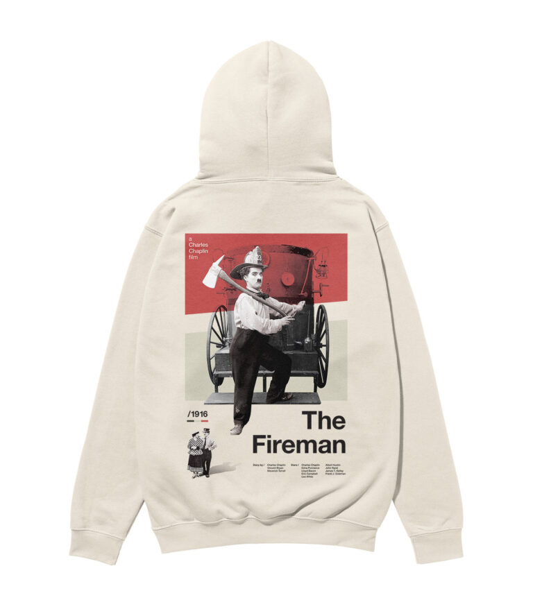 The Fireman Movie Heavyweight Organic Hoodie