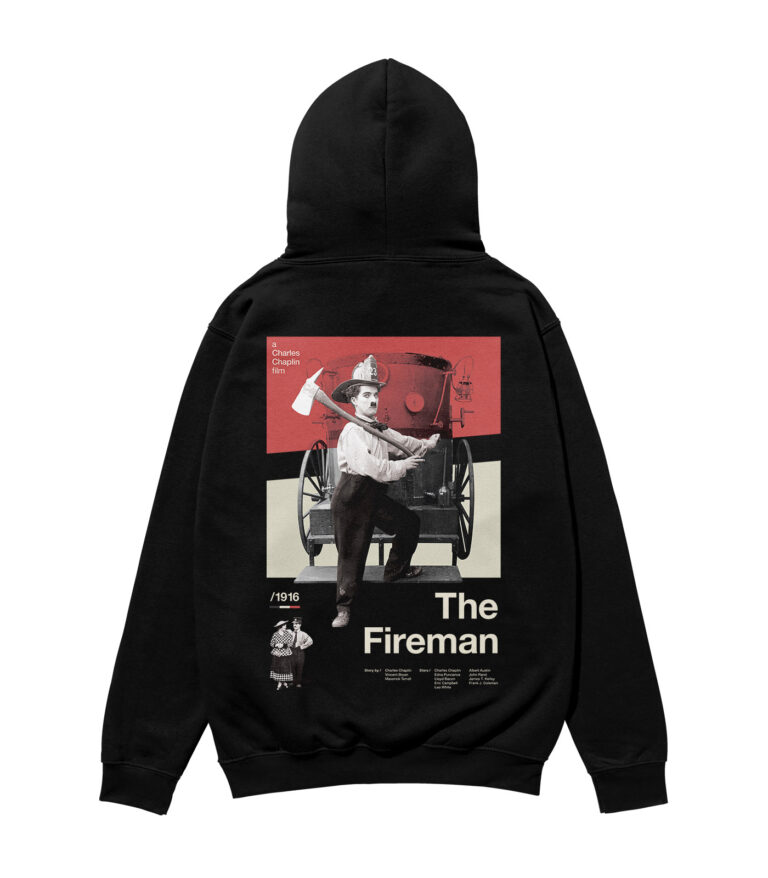 The Fireman Movie Heavyweight Organic Hoodie