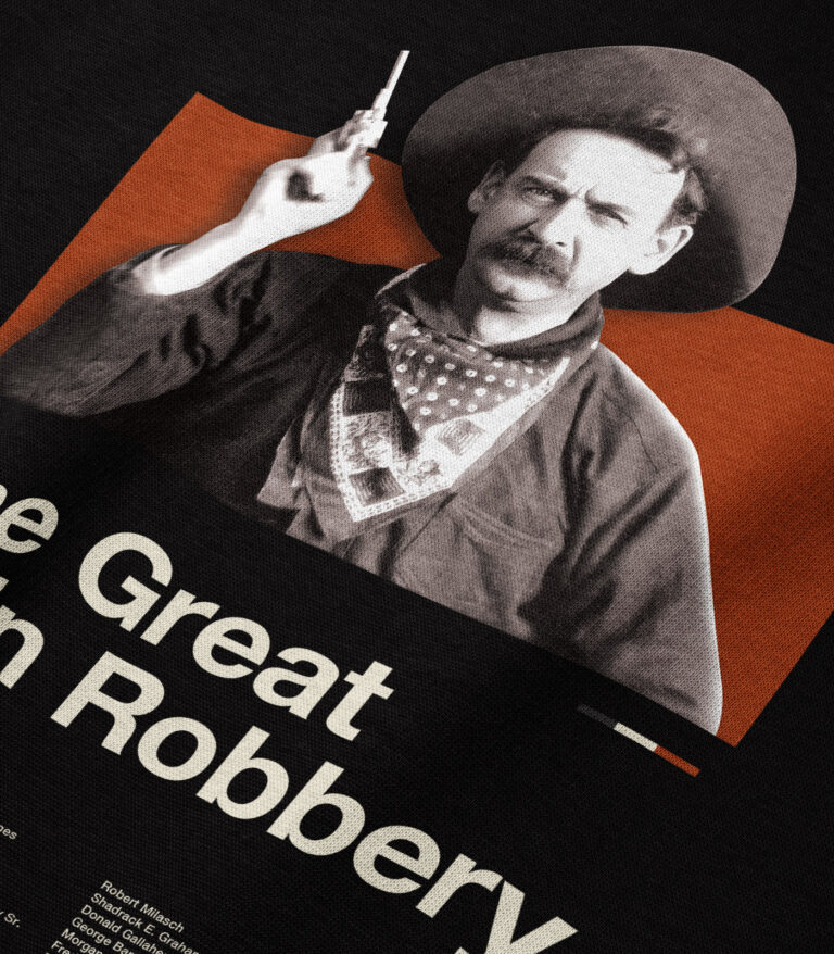 The Great Train Robbery Movie Heavyweight Organic Sweatshirt