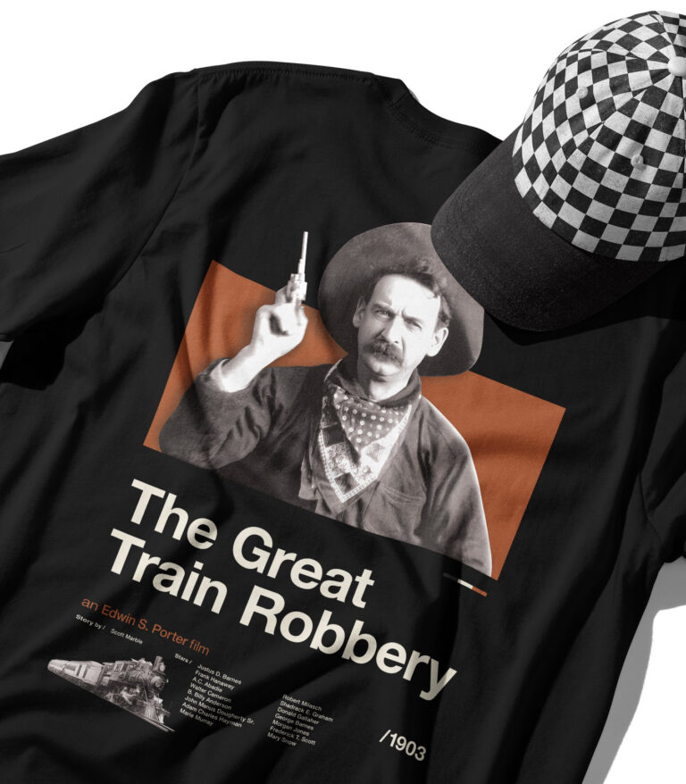 The Great Train Robbery Heavyweight Movie T-Shirt